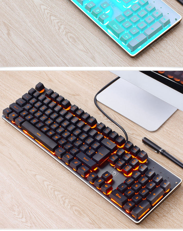 Experience Gaming Like Never Before with the Wired RGB Retro Gaming Keyboard