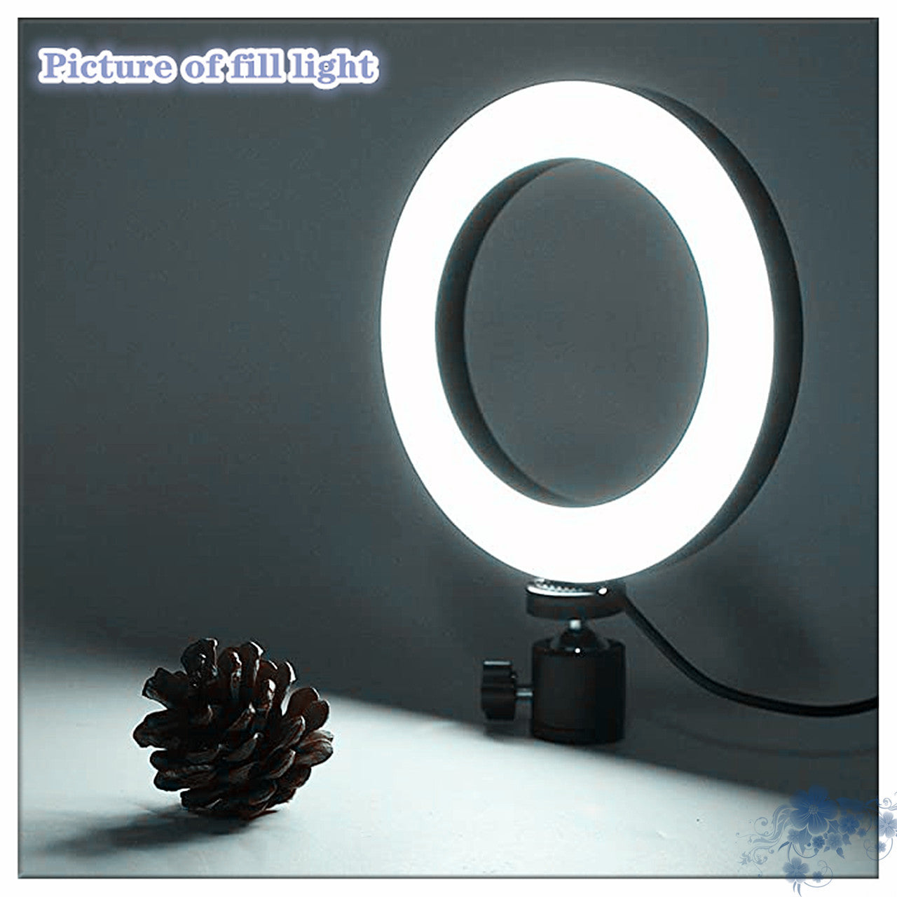Illuminate Your Creativity with the 360° Rotatable Ring Light