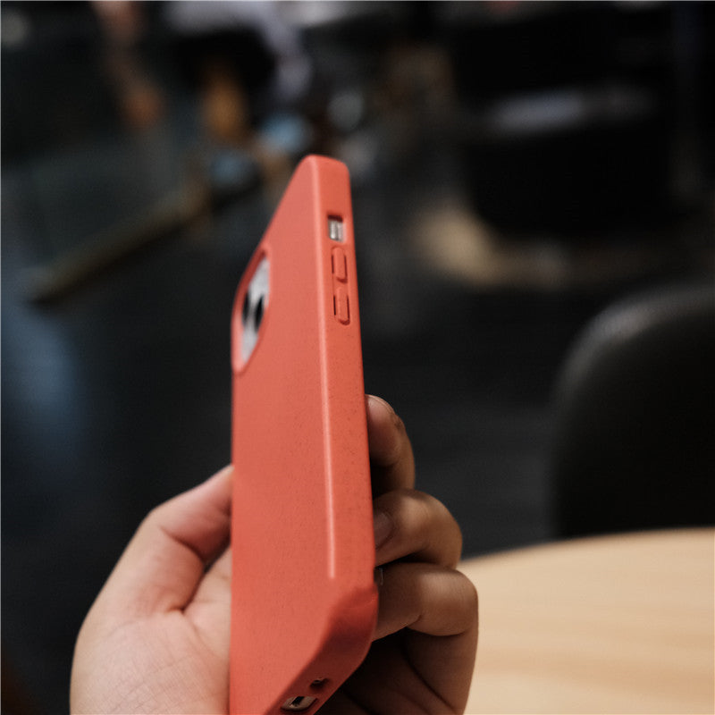 Discover the Future of Phone Protection with Our Red Wheat Straw Cases